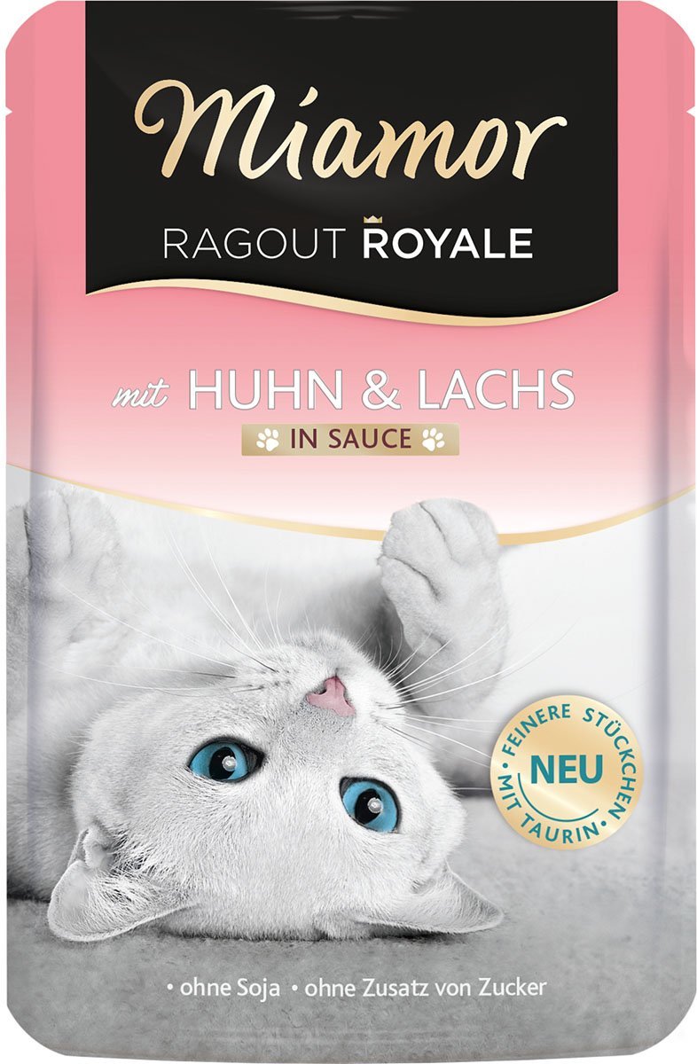 Miamor Ragout Royale Huhn & Lachs in Sauce 44x100g