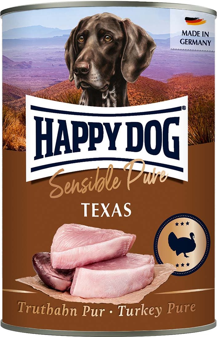 Happy Dog Sensible Pure Texas (Truthahn) 12x400g