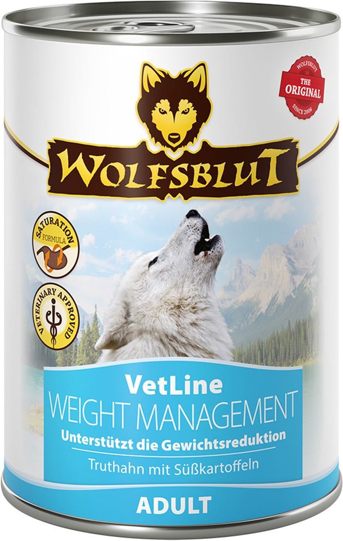Wolfsblut VetLine Weight Management - Truthahn 6x395g