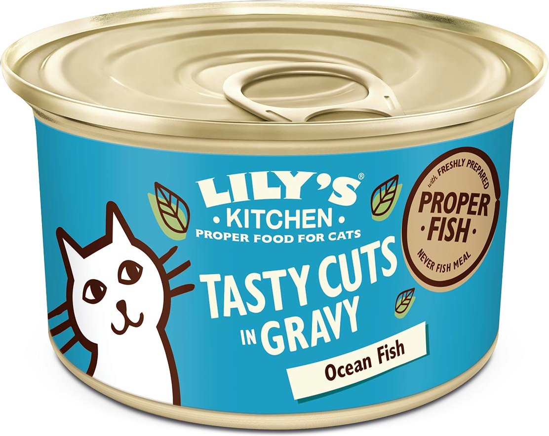 LILY'S KITCHEN Cat Tasty Cuts in Sauce Ozeanfisch 24x85g