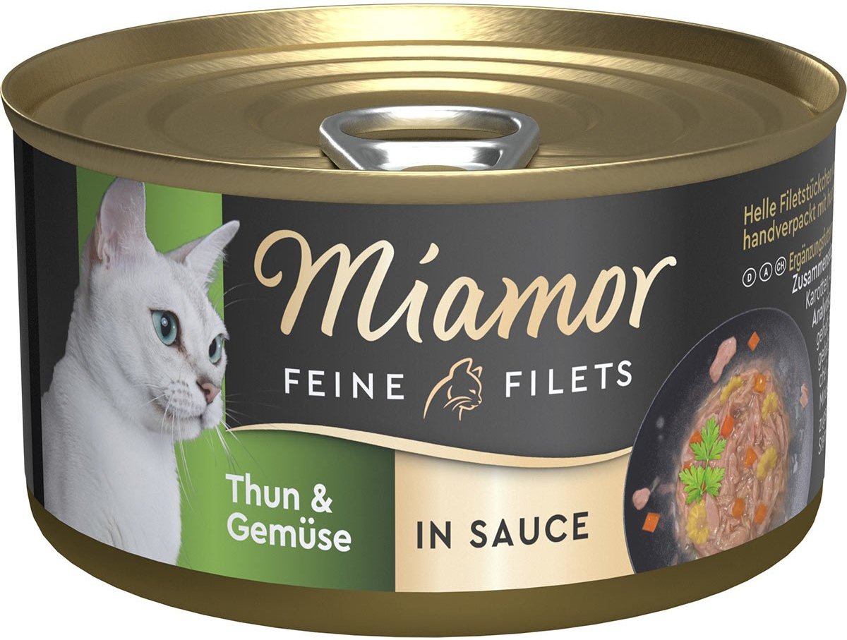 Miamor Feine Filets in Sauce Thun & Gemüse 24x85g