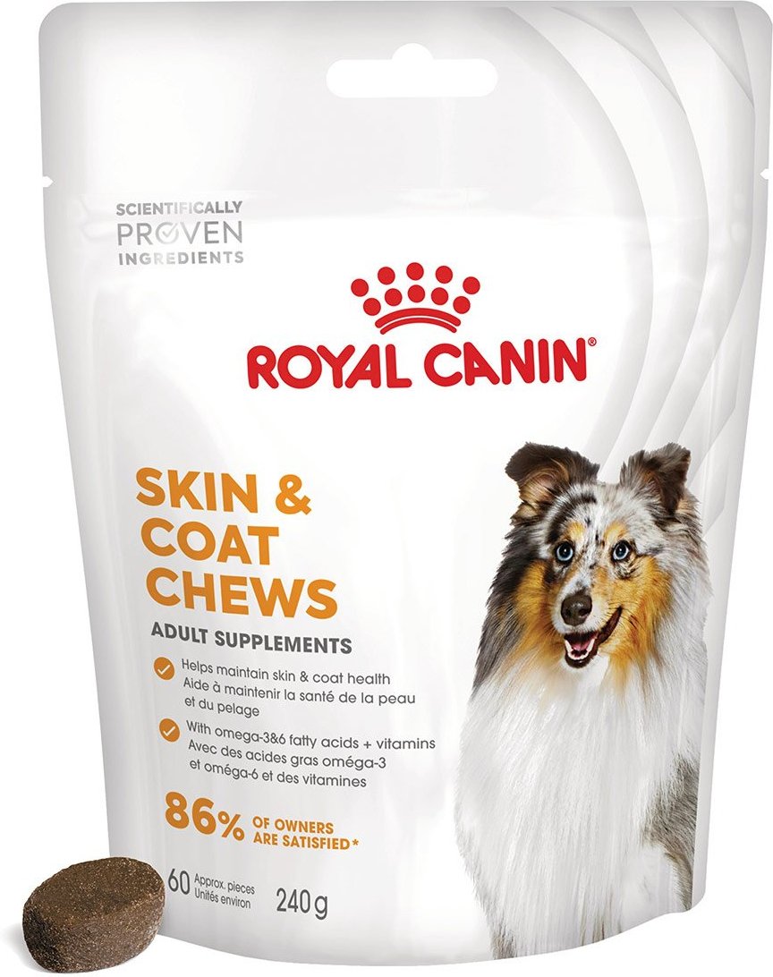 Royal Canin Skin&Coat Chews Adult Supplements 240g