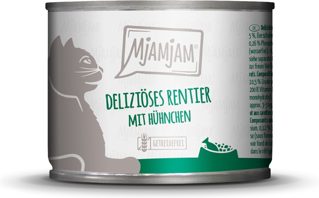 MjAMjAM deliziöses Rentier mit Hühnchen 6x200g