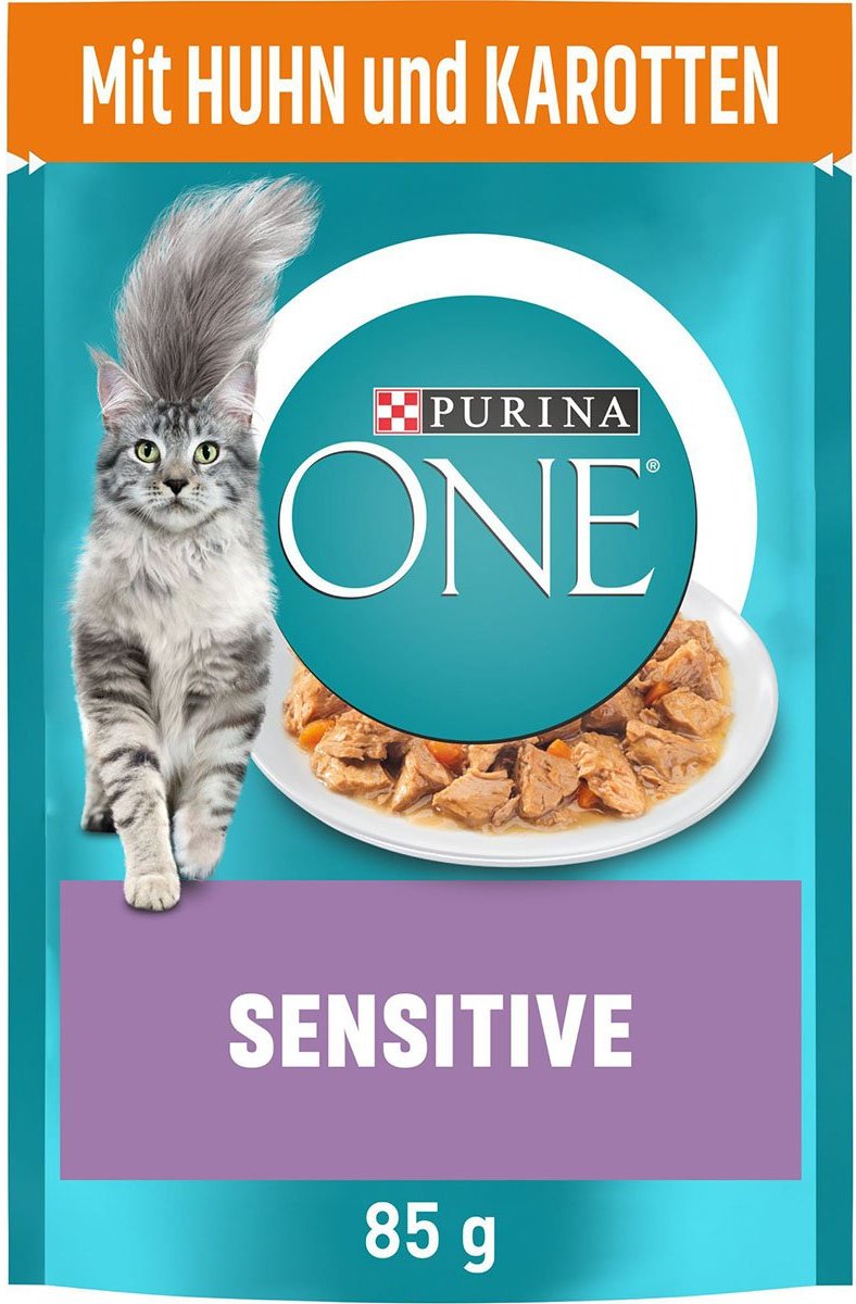 PURINA ONE SENSITIVE in Sauce Huhn 26x85g