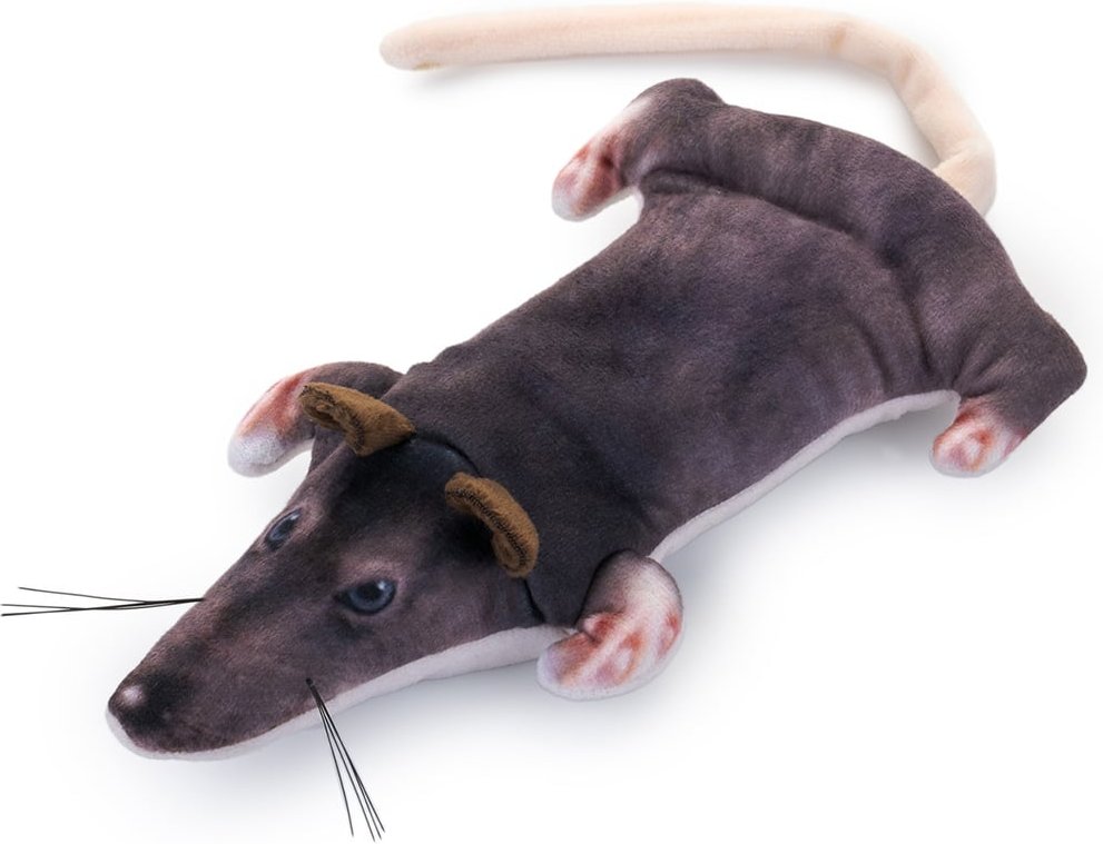 PetTec interaktives Plüschtier für Katzen - Ratte