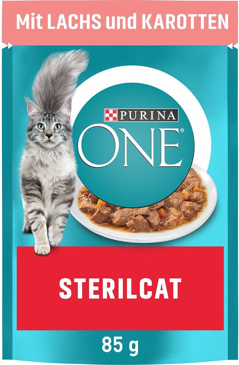 PURINA ONE STERILCAT in Sauce Lachs 26x85g