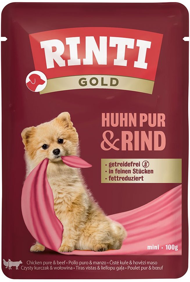 RINTI Gold Huhn und Rind 10x100g