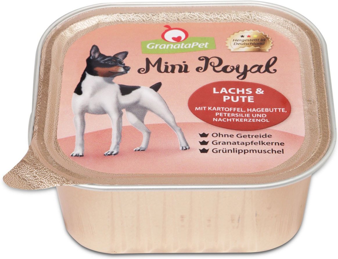 GranataPet Mini Royal Lachs und Pute 22x150g