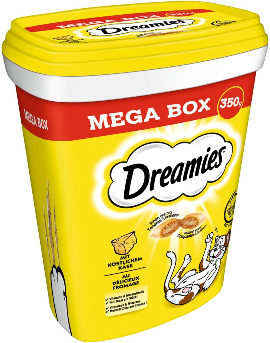 Dreamies Tub mit Käse 350g