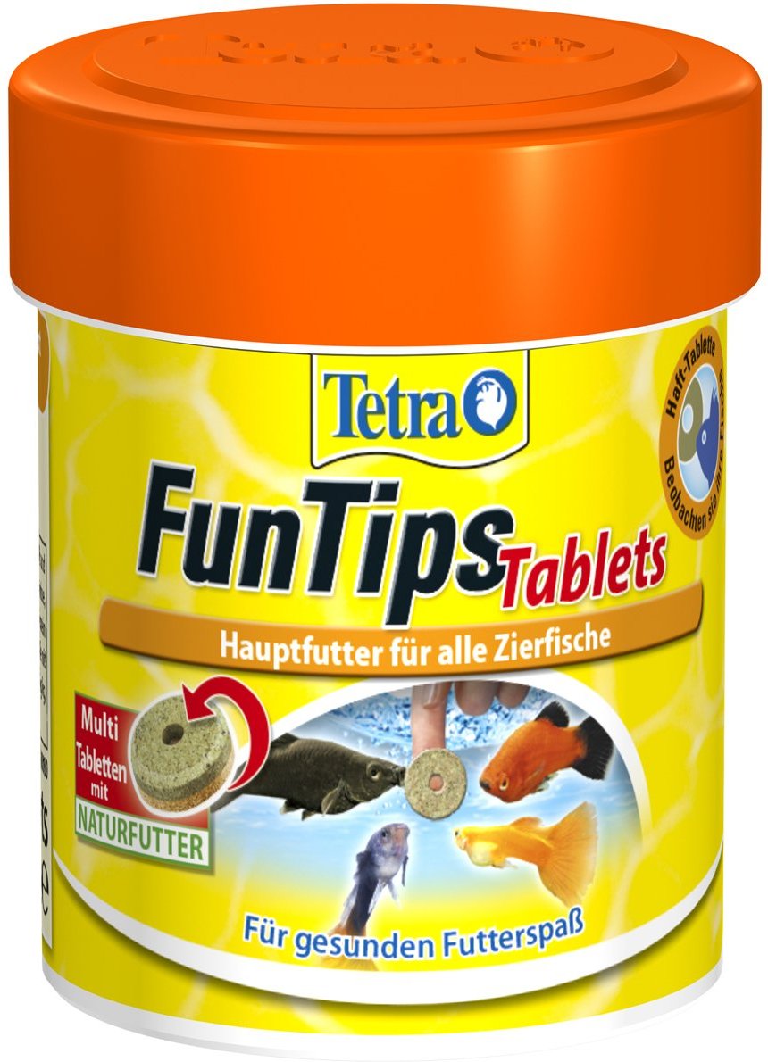 Tetra Fischfutter FunTips Tablets 75 Tabletten