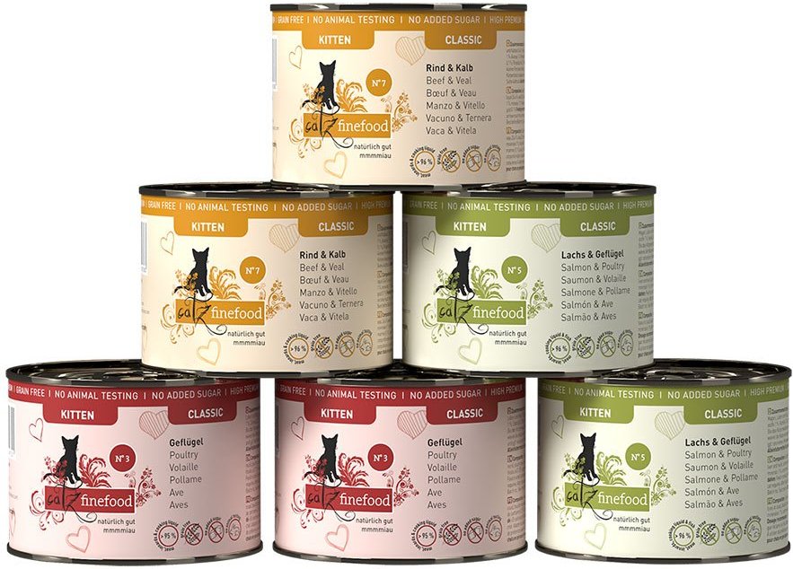 catz finefood Kitten Multipack 6x200g