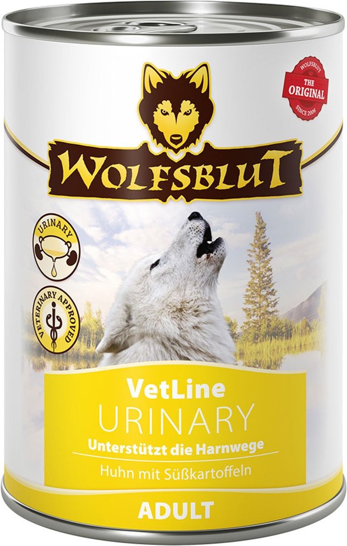 Wolfsblut VetLine Urinary - Huhn 6x395g