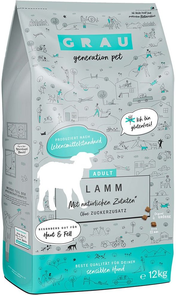 Grau Lamm 12kg