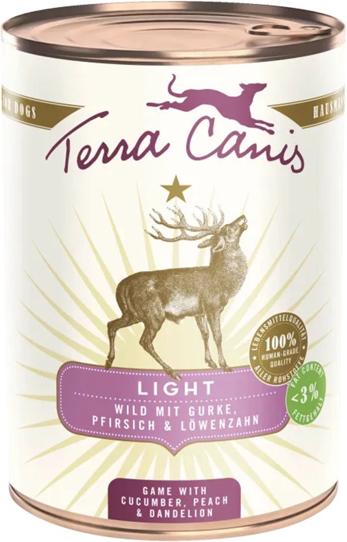 Terra Canis Light - Wild mit Gurke 6x400g