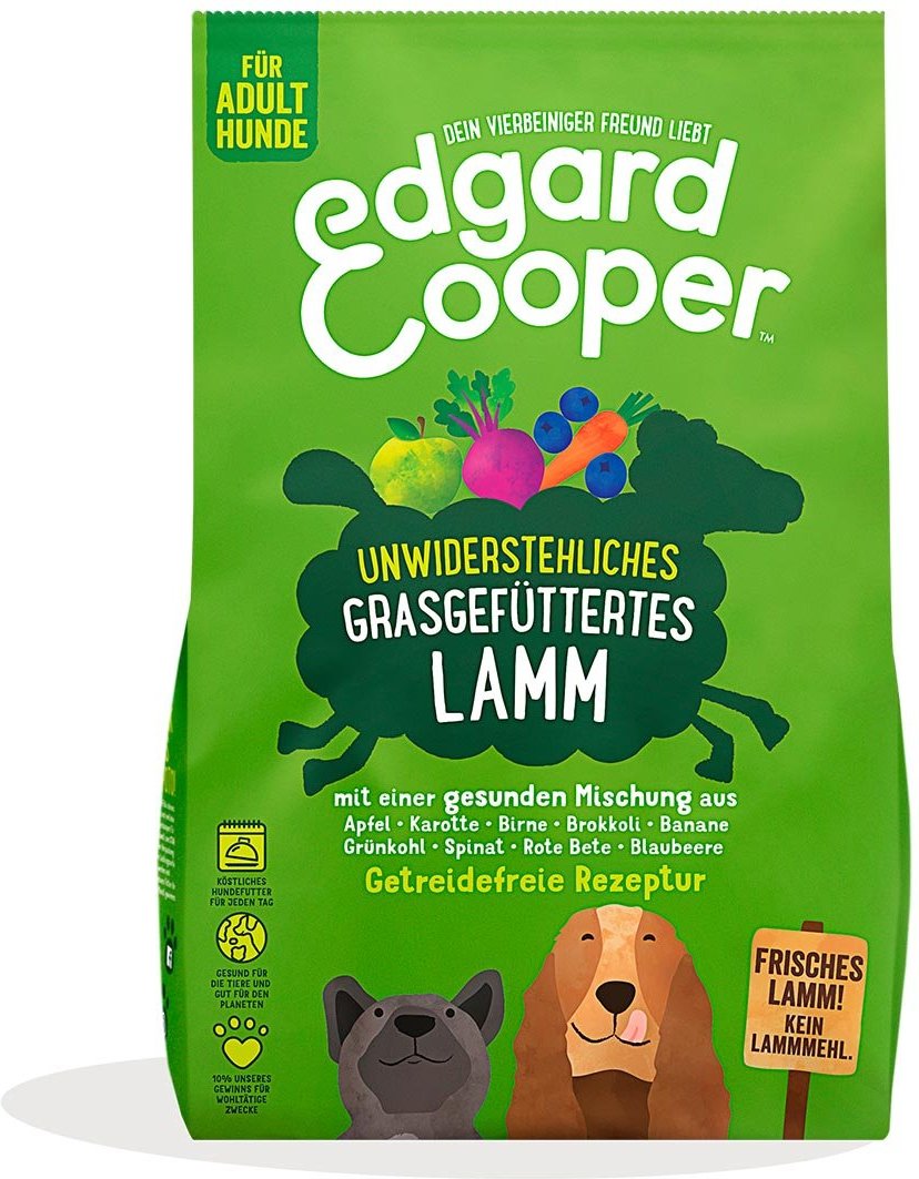 Edgard & Cooper Frisches Weidelamm 2x12kg