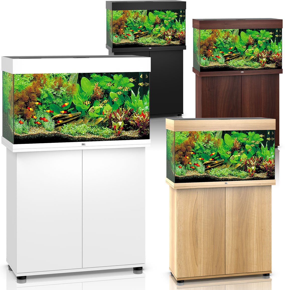 Juwel Rio 125 LED Komplett Aquarium mit Unterschrank SBX helles holz