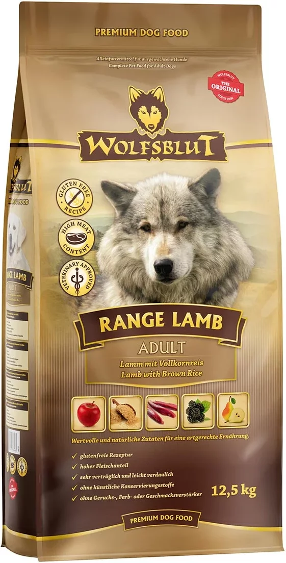Wolfsblut Range Lamb Adult 12,5kg