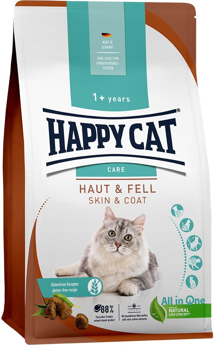 Happy Cat Care Haut & Fell 3x4kg