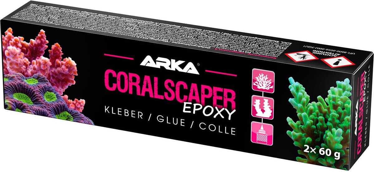 ARKA Coralscaper Epoxy Korallenkleber 2x60 g