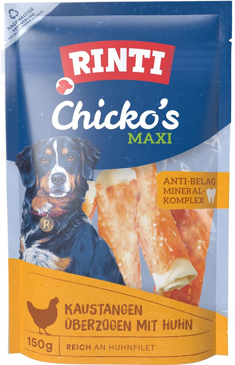 RINTI Chicko's MAXI Kaustangen mit Huhn 150 g