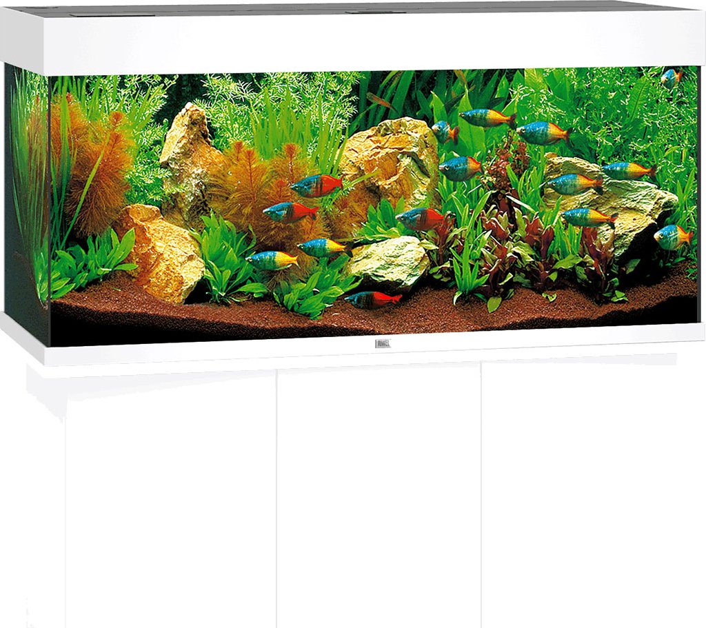 Juwel Rio 180 LED Komplett Aquarium ohne Schrank weiß