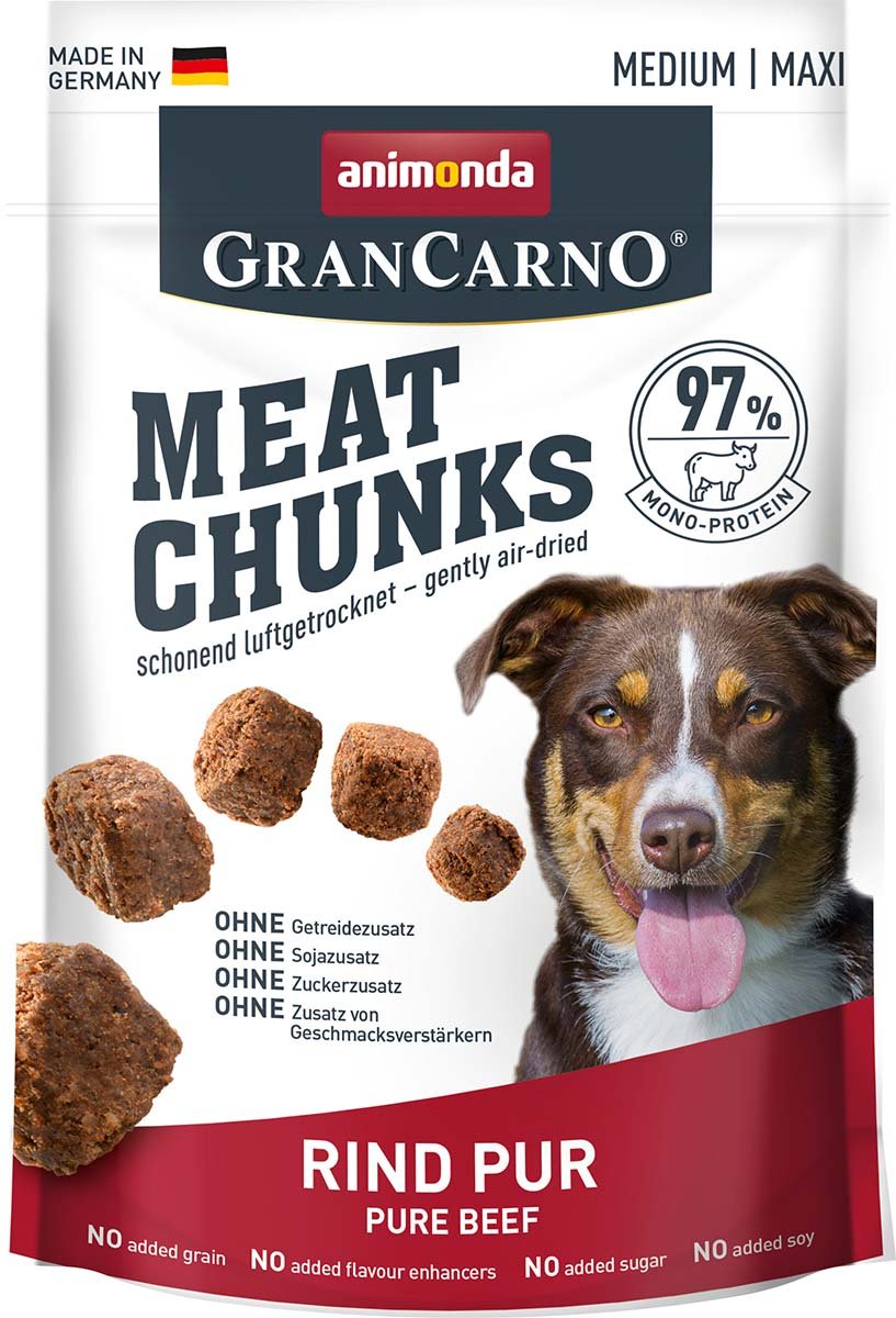 animonda GranCarno Meat Chunks Adult Rind pur 6x80g
