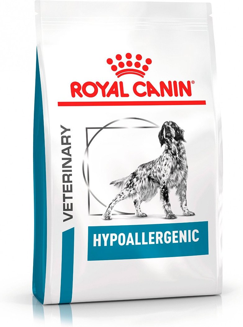 ROYAL CANIN Veterinary HYPOALLERGENIC Trockenfutter für Hunde 2kg