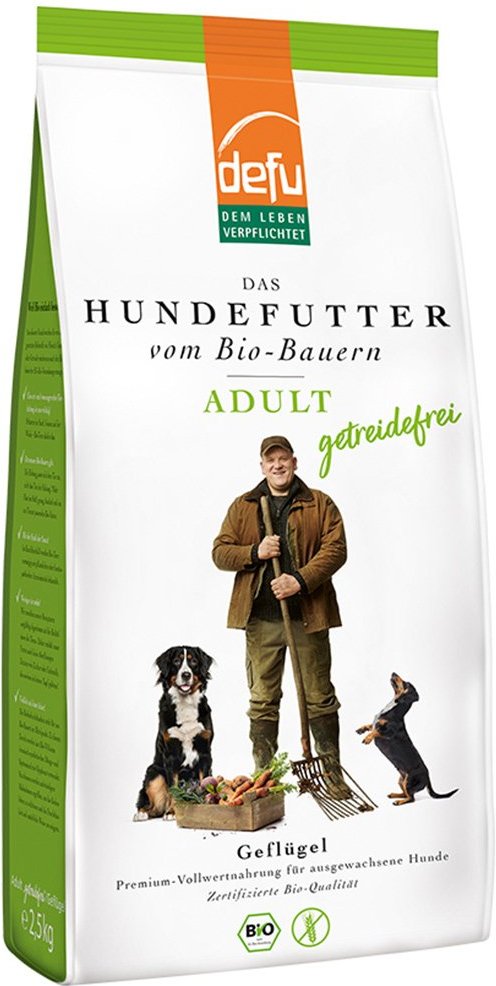 Defu Adult getreidefrei Bio-Geflügel 2,5kg