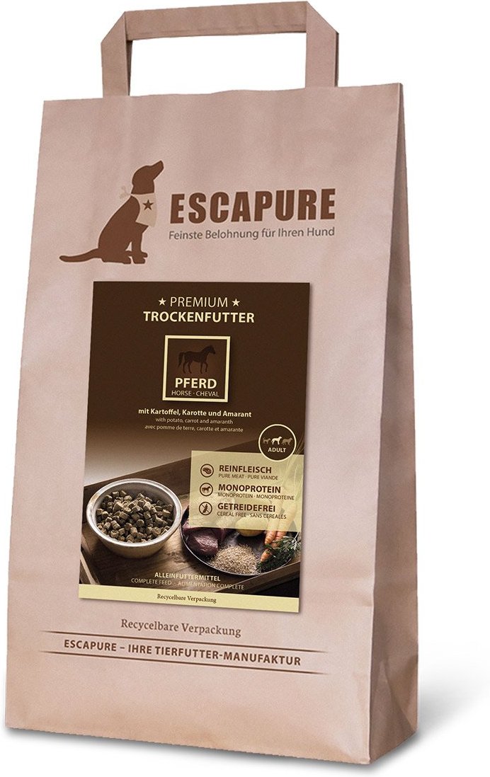 ESCAPURE Pferd Premium Trockenfutter 1,5kg
