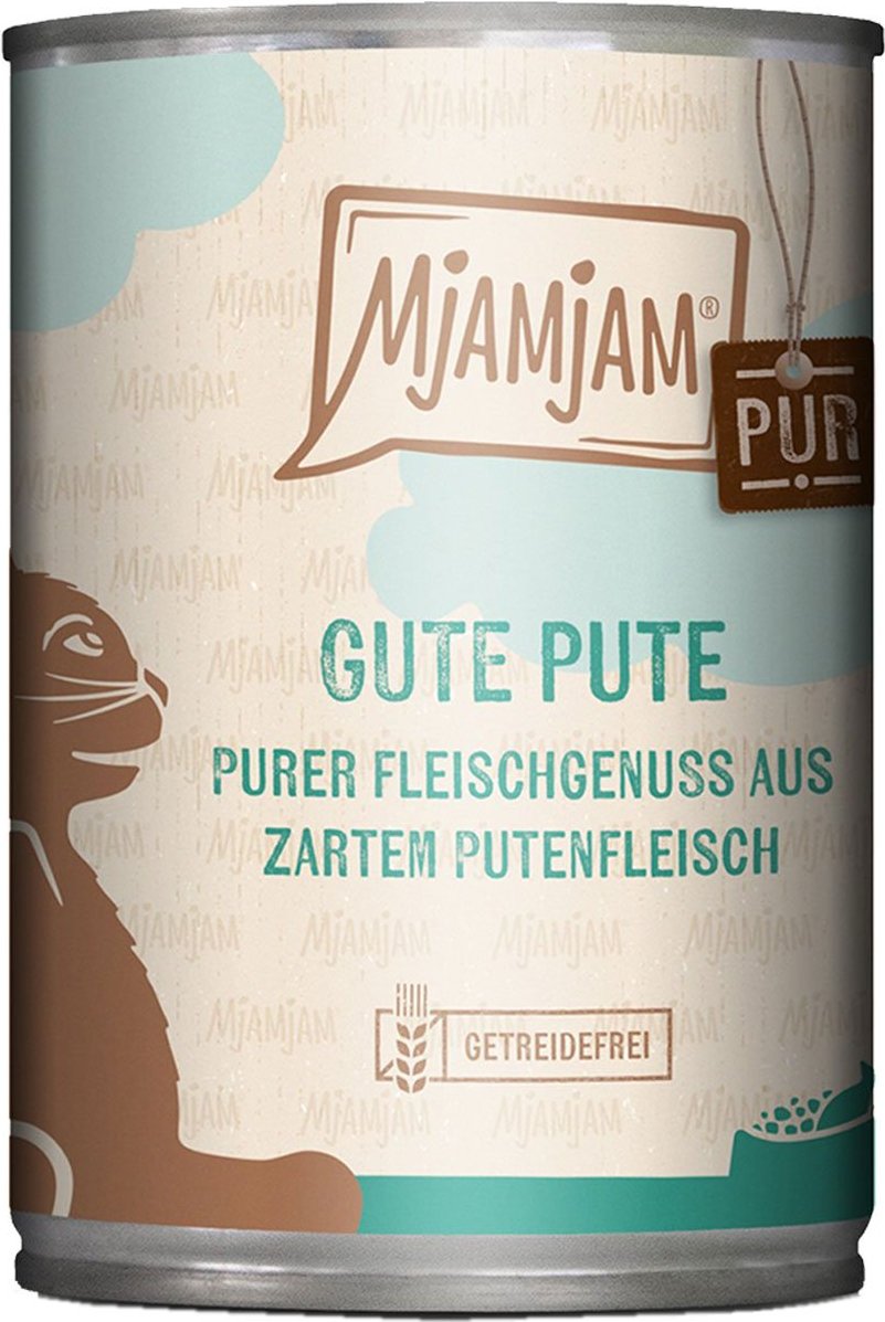 MjAMjAM purer Fleischgenuss gute Pute pur 24x400g