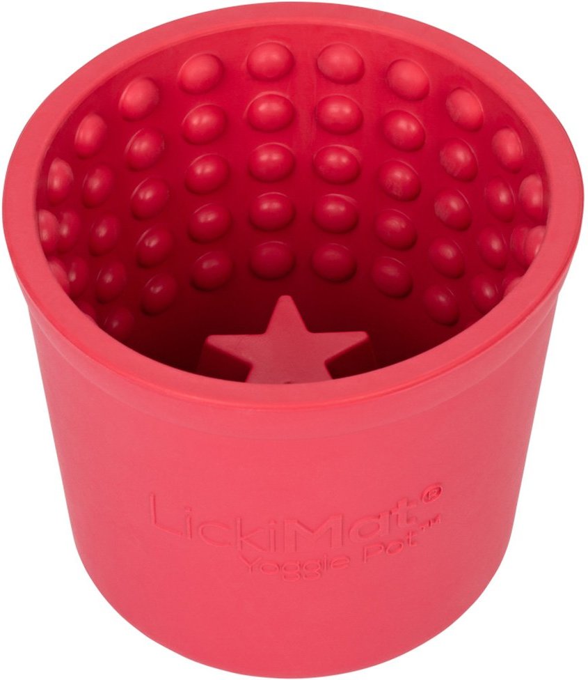 LickiMat Yoggie Pot pink