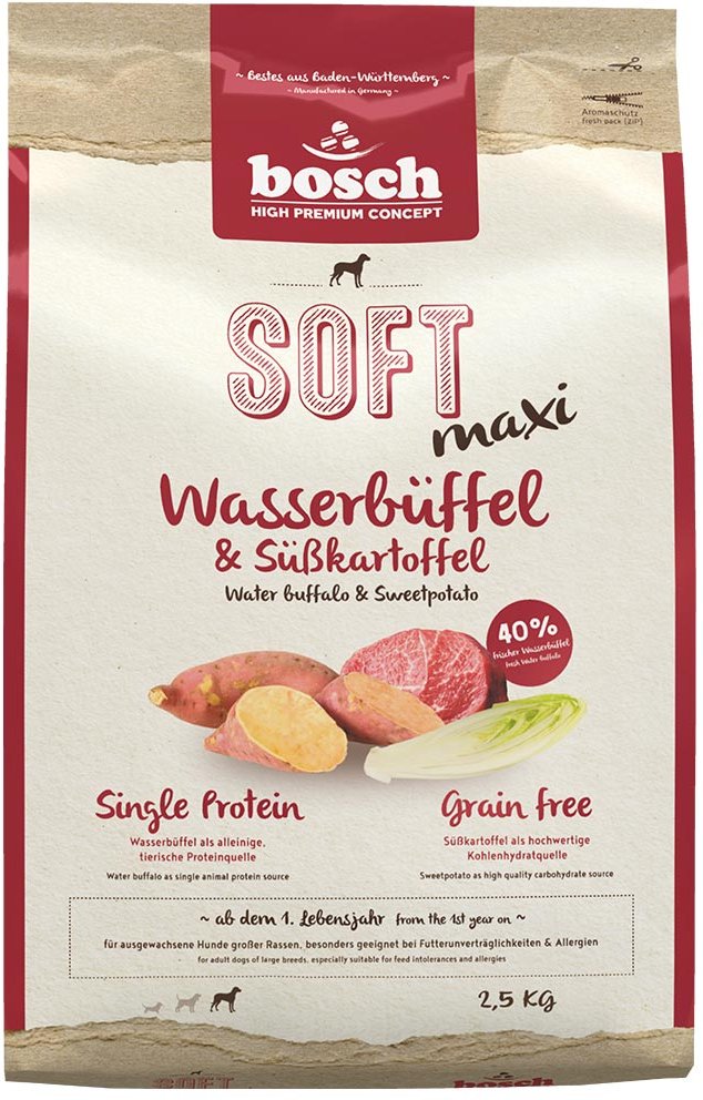 Bosch SOFT Maxi Wasserbüffel und Süßkartoffel 2,5kg