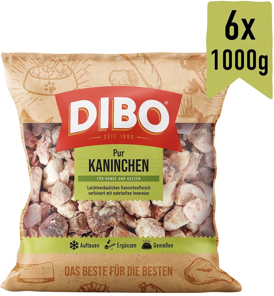 DIBO Kaninchen 6x1000 g