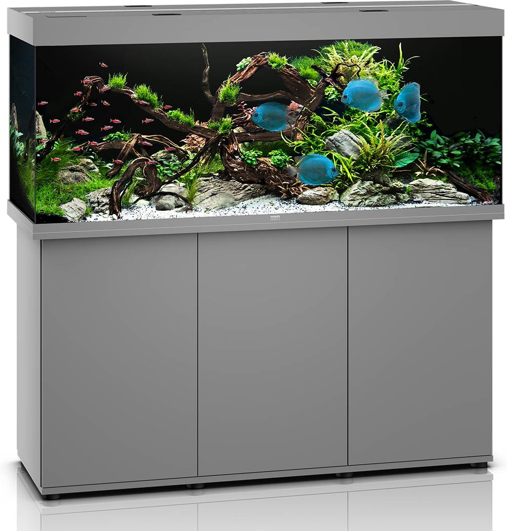 Juwel Rio 450 LED Aquarium mit Unterschrank SBX grau