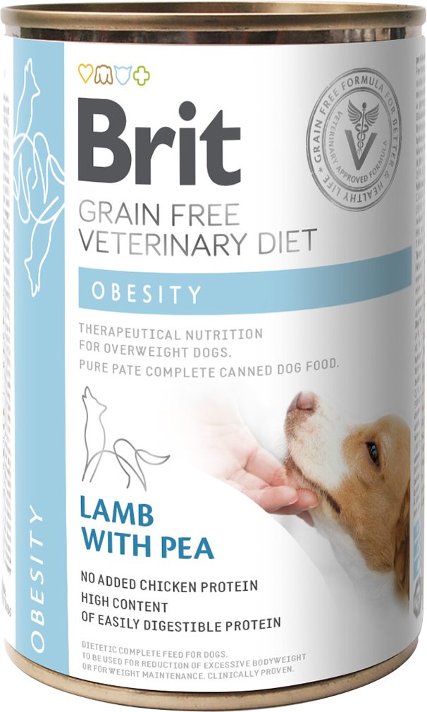 Brit Vet Diet Dog Cans Obesity 6 x 400 g