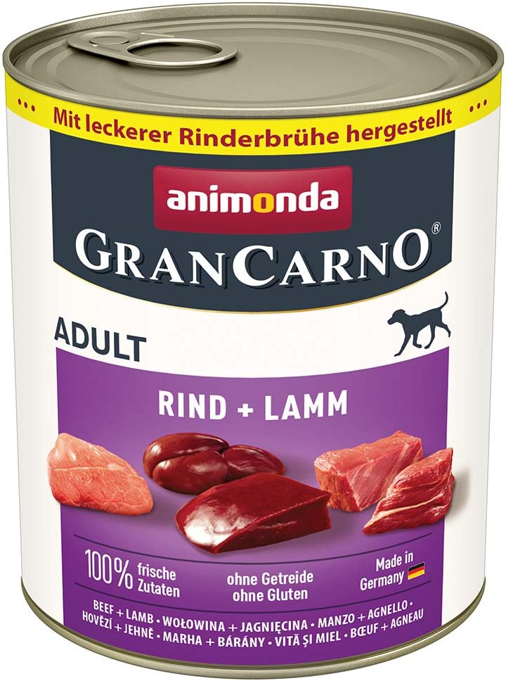 animonda GranCarno Rind und Lamm 6x800g