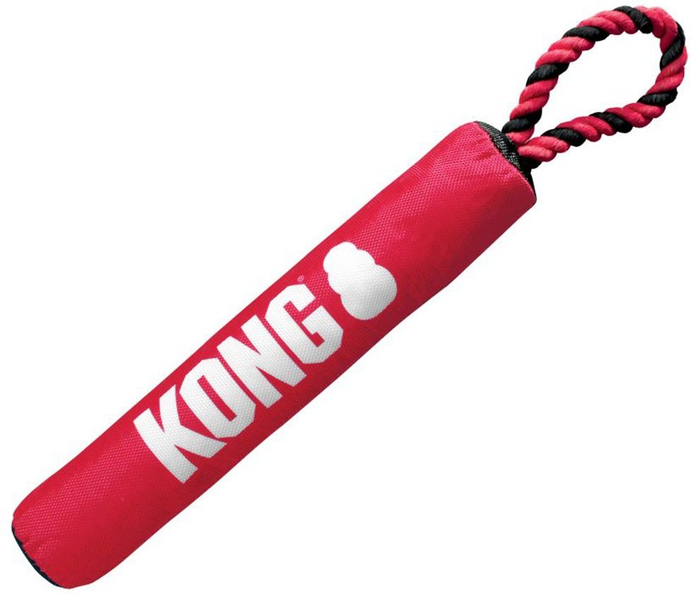 Thumbnail - KONG Hundespielzeug Signature Stick mit Seil M