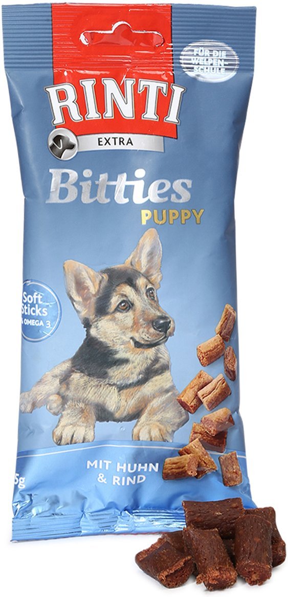 Rinti Bitties Puppy Huhn & Rind 75g