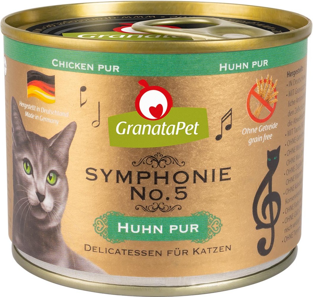 GranataPet Symphonie No. 5 Huhn pur 6x200g