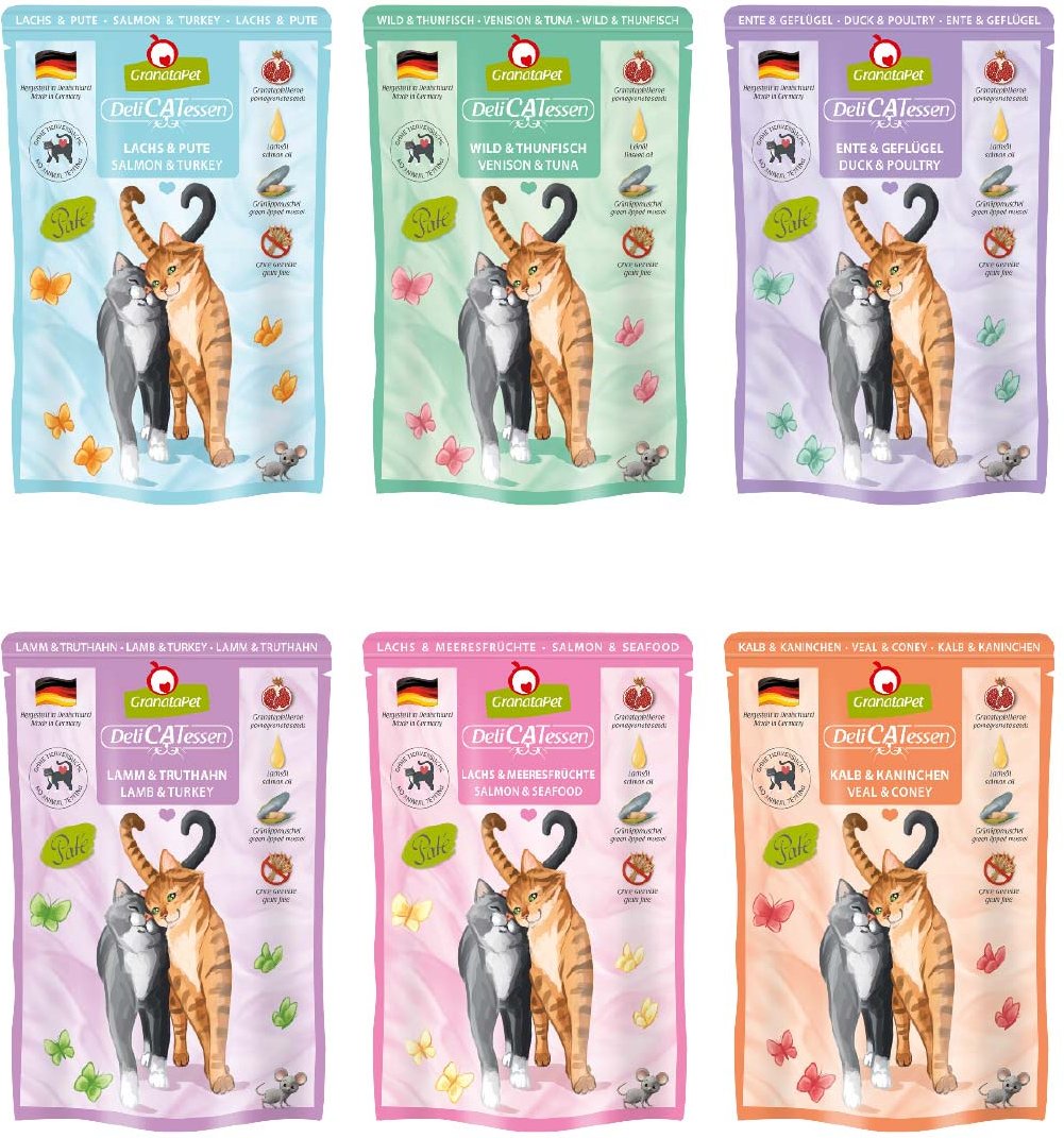 GranataPet Katze - Multipack 1 DeliCatessen 6x85g
