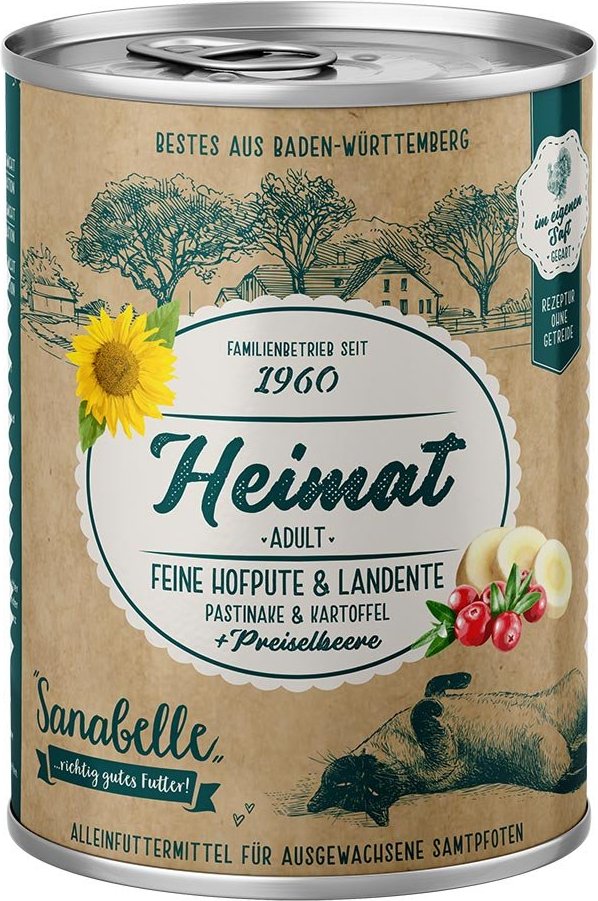 Sanabelle Heimat feine Hofpute & Landente 12x400g