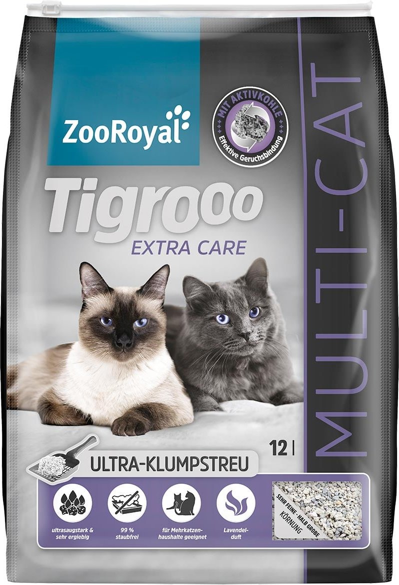 ZooRoyal Tigrooo Multi-Cat 12l