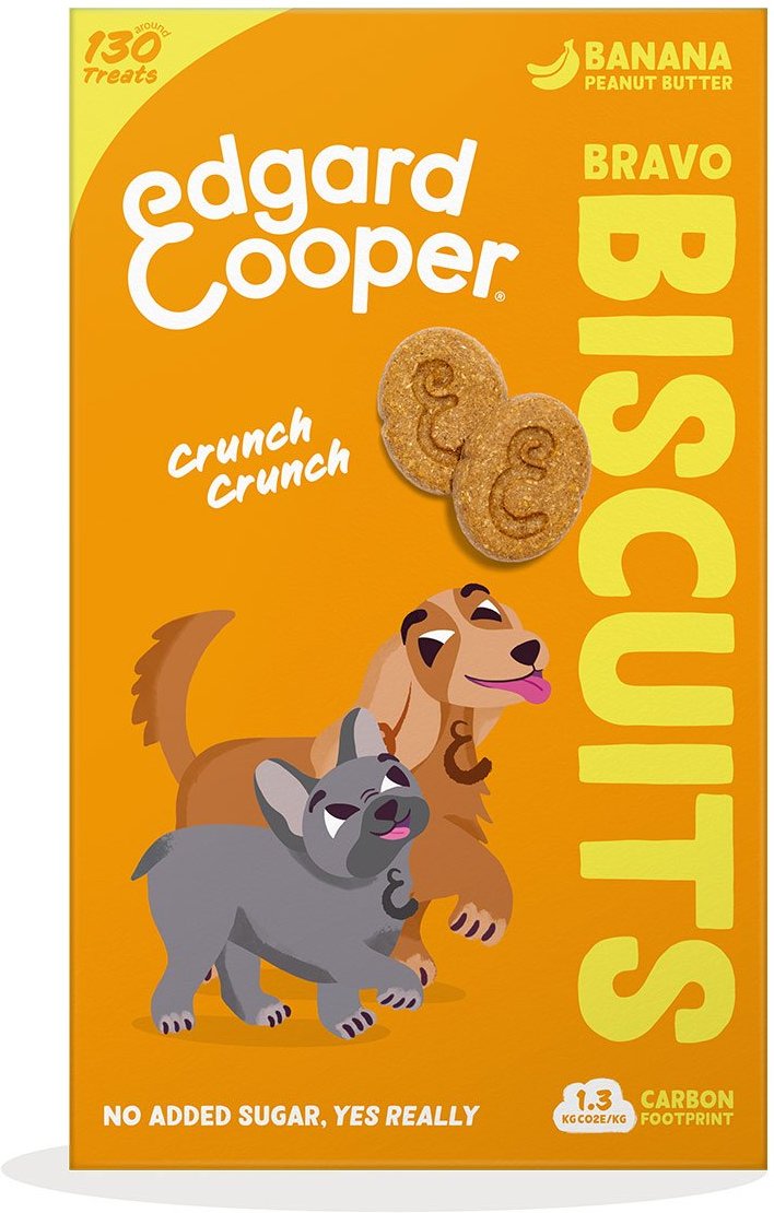 Edgard&Cooper Biscuits Banane 400g