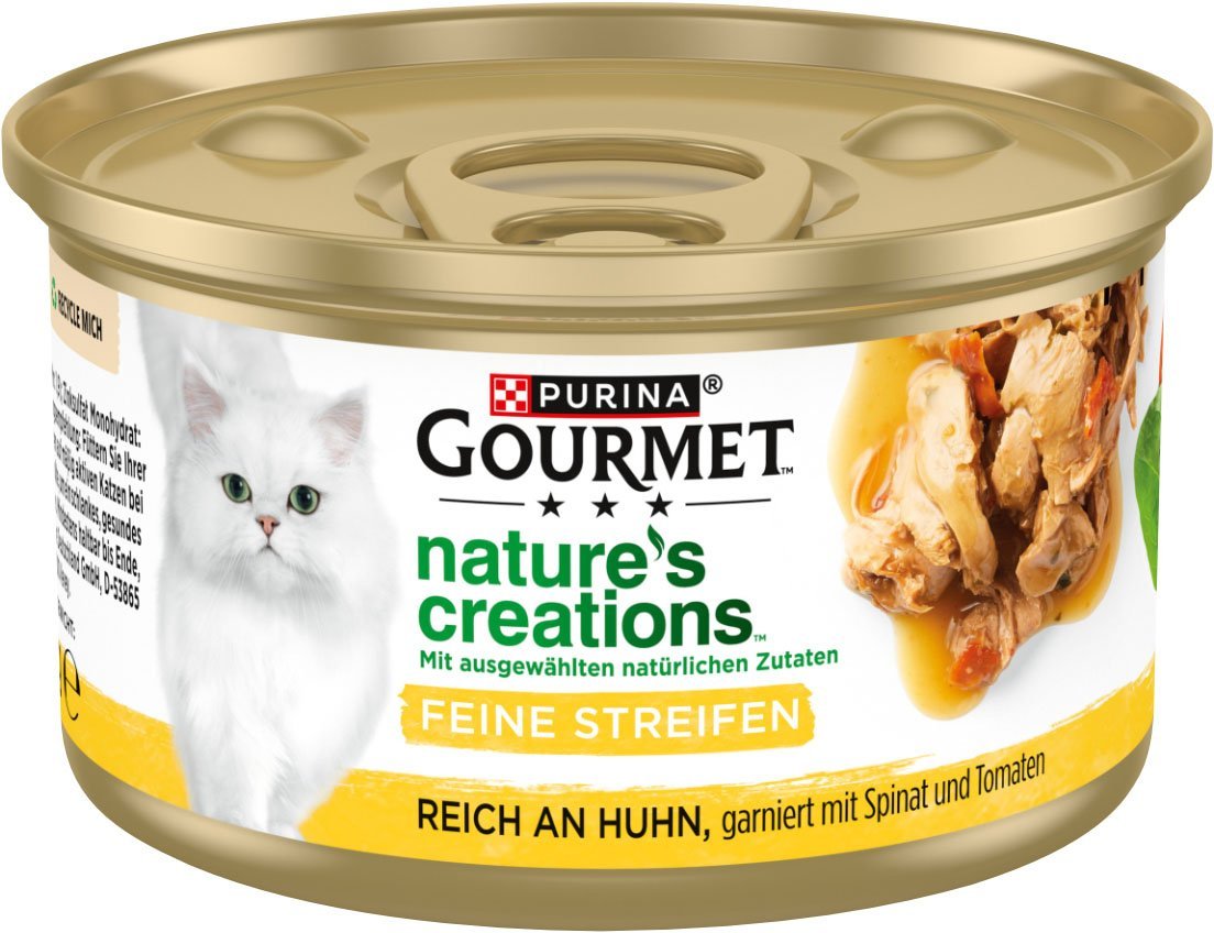 GOURMET Nature's Creations in Gelee naturbelassen Huhn 12x85g