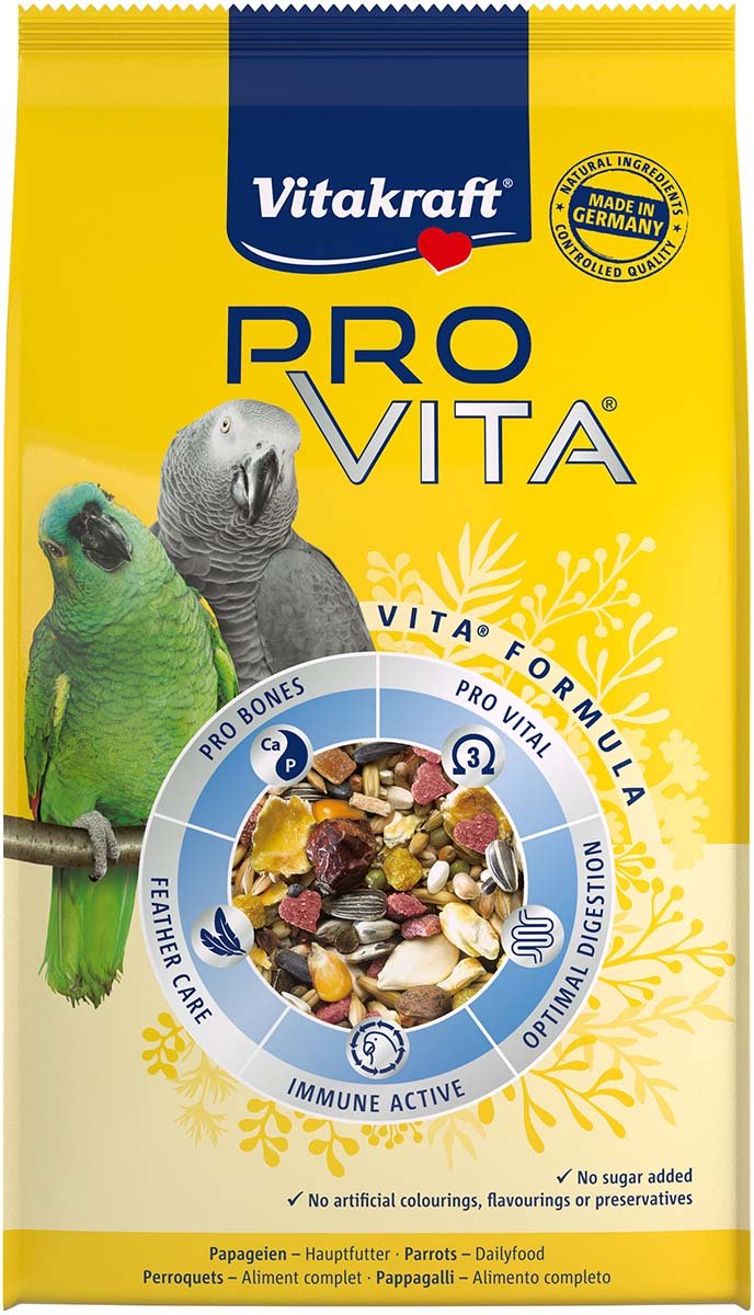 Vitakraft Vogelfutter Pro Vita Papagei 750g