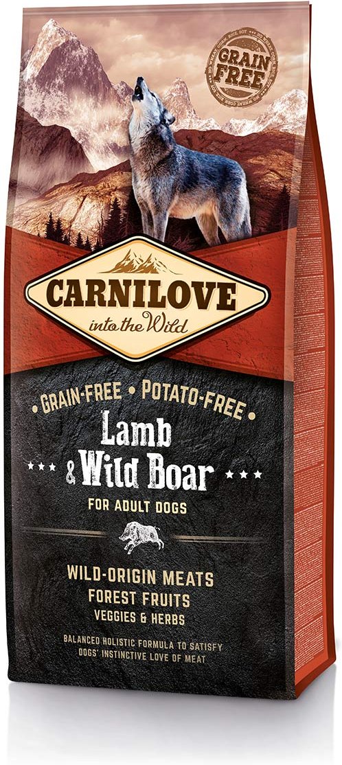 Carnilove Dog Adult - Lamb & Wild Boar 12kg