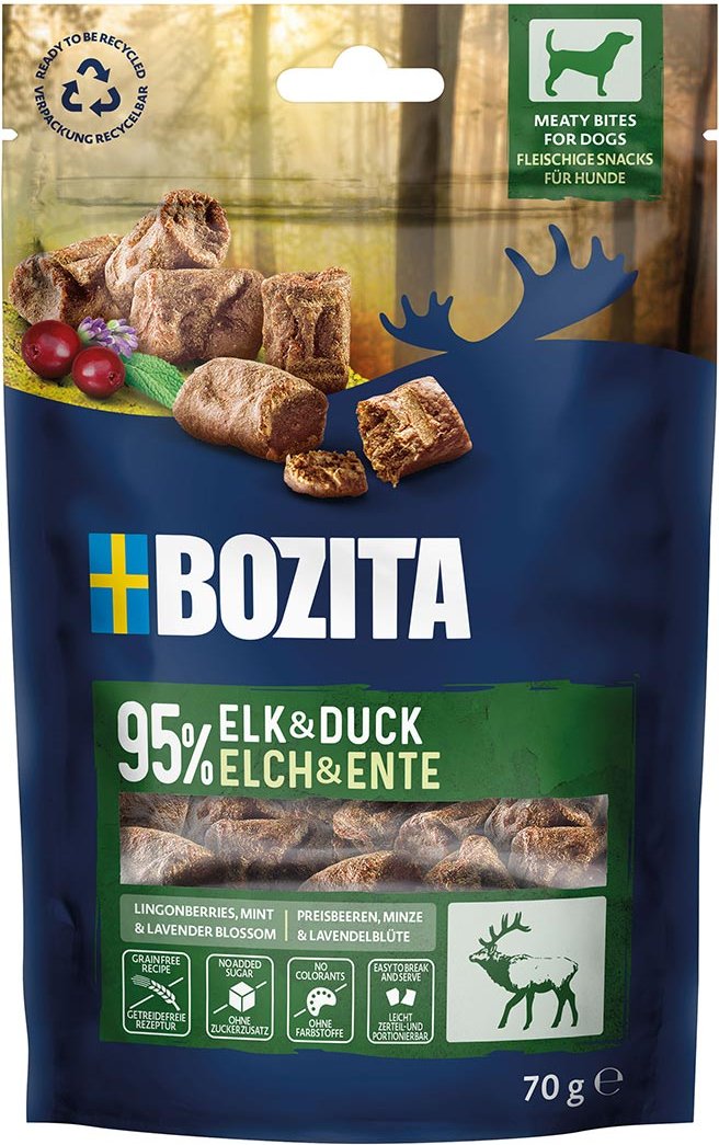 Bozita Meaty Bites Elch & Ente 70 g