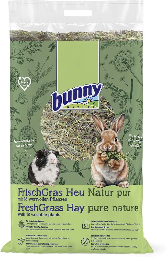 Bunny Allgäuer FrischGras Kleintierheu 750g