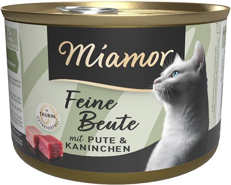 Miamor Feine Beute Pute & Kaninchen 12x 185g