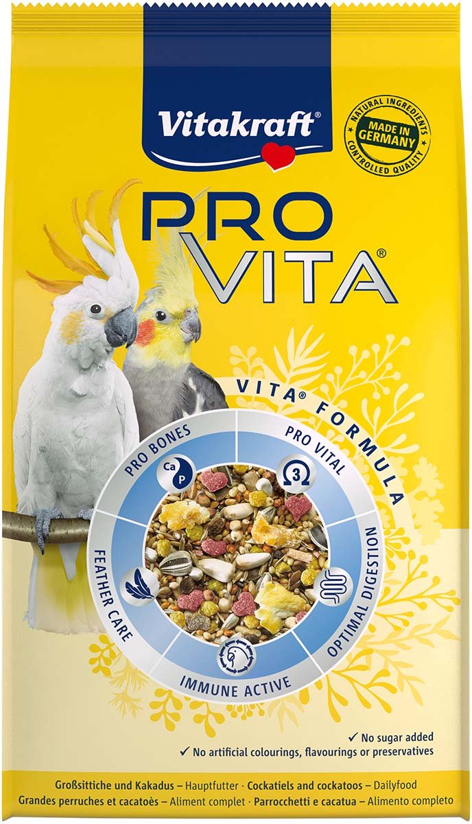 Vitakraft Vogelfutter Pro Vita Großsittich 750g